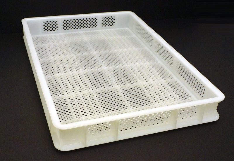 5 White Plastic Perforated Stackable Drying Trays for all Pasta Machines